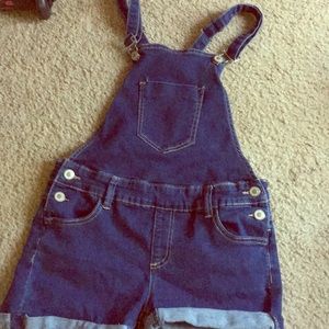 Dark blue overalls :Forever 21